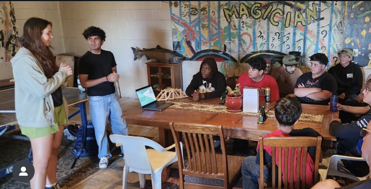 Teaching at the Boys to Men Mentorship Program